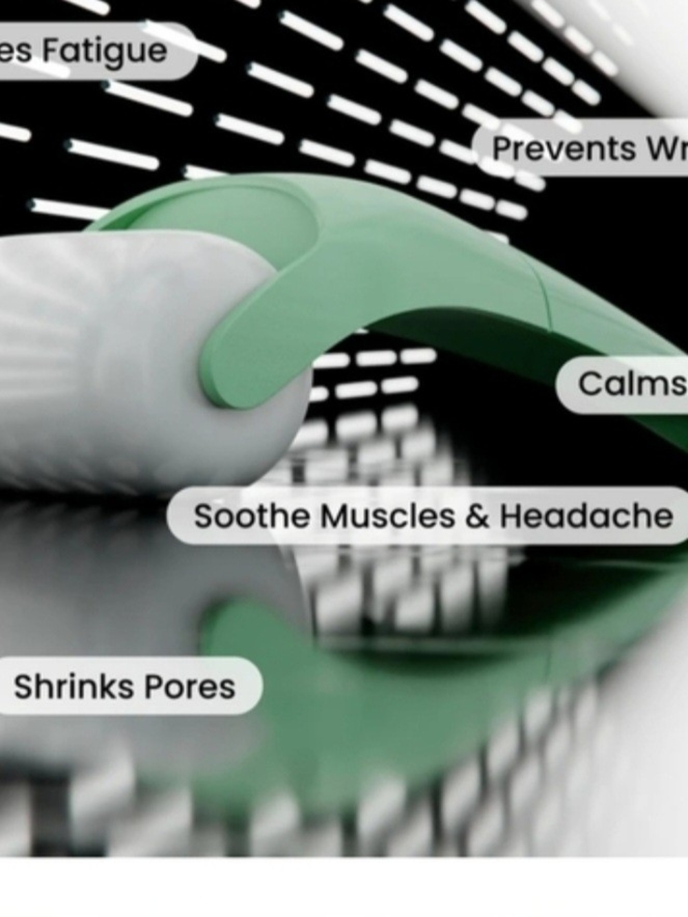 Mint Facial Ice Roller – Cooling Skin Massager by - Picture 5 of 7